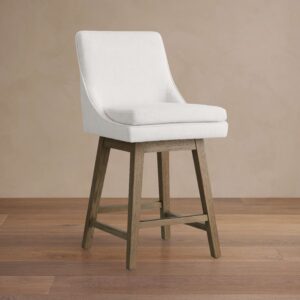 Lunden Swivel Stool in Fawn