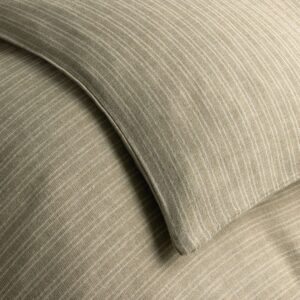 Laviss Stripe Duvet in Mink