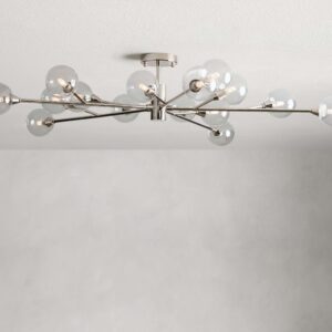 Apollo Flush Mount in Nickel