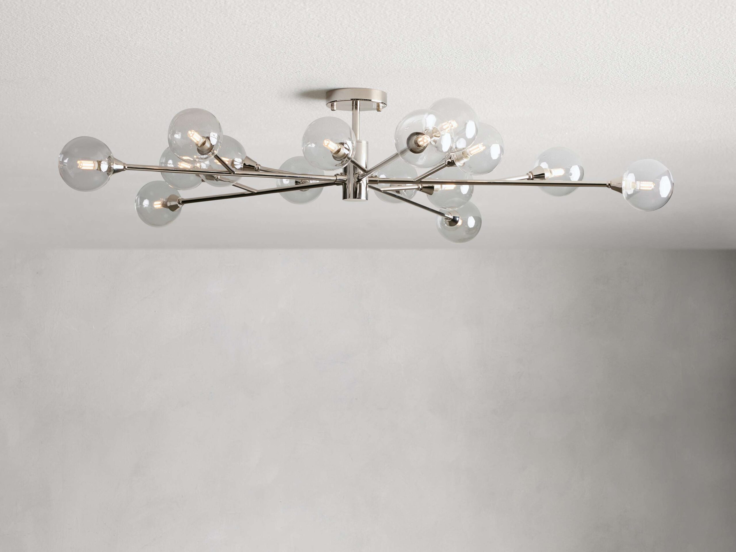 Apollo Flush Mount in Nickel
