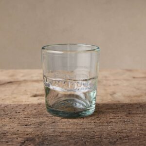 Ribbon Clear Double Old-Fashioned Glasses (Set of 4)